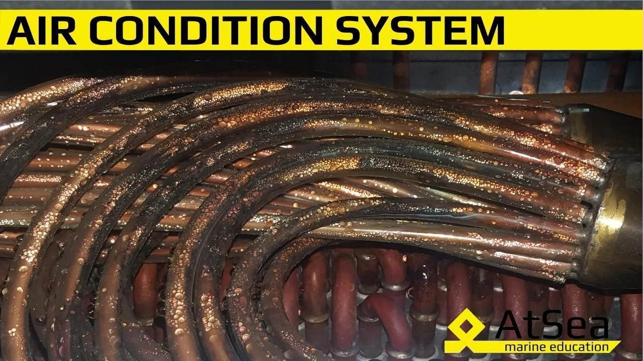 Air Condition System and Air Handling Unit - AHU on board