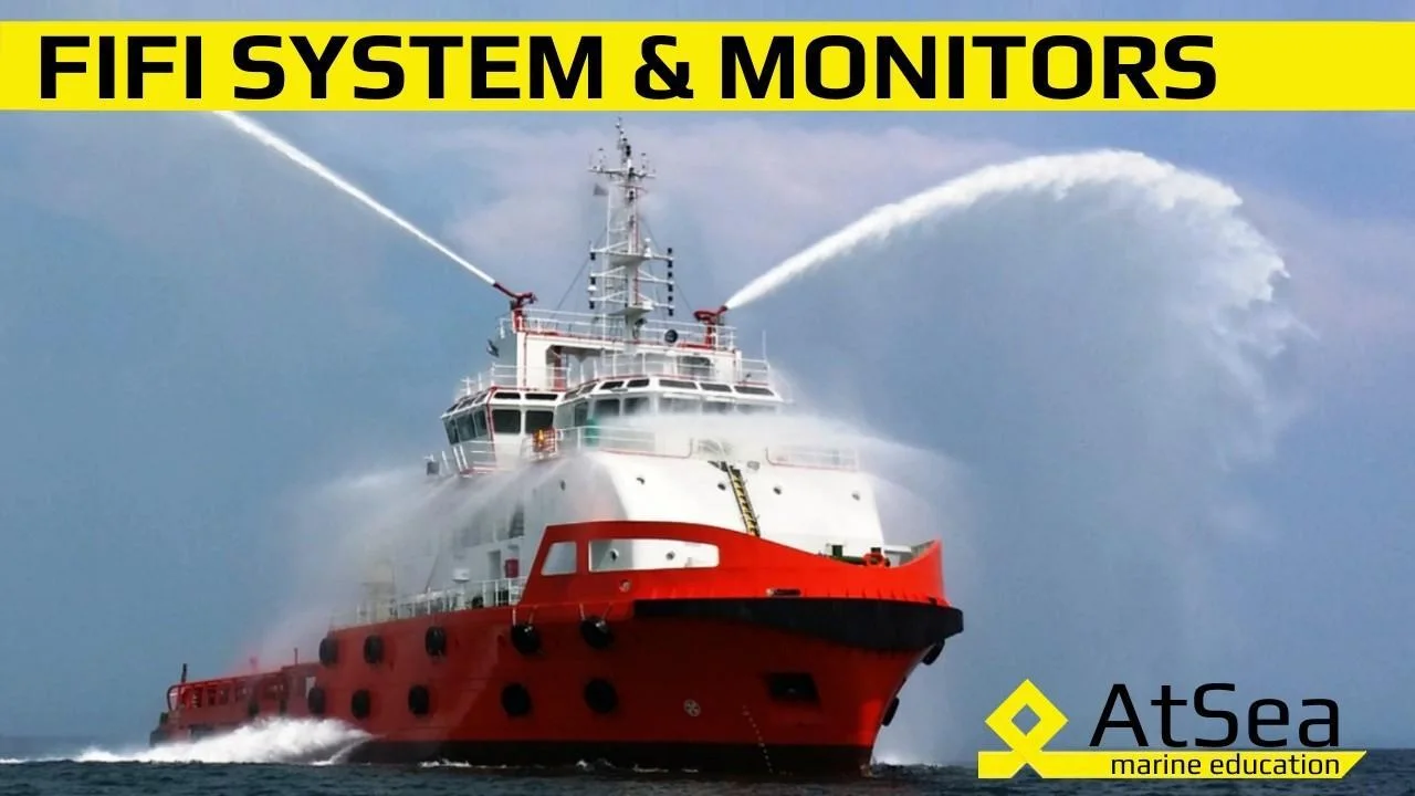 FIFI System and Monitors on board of Offshore Vessels