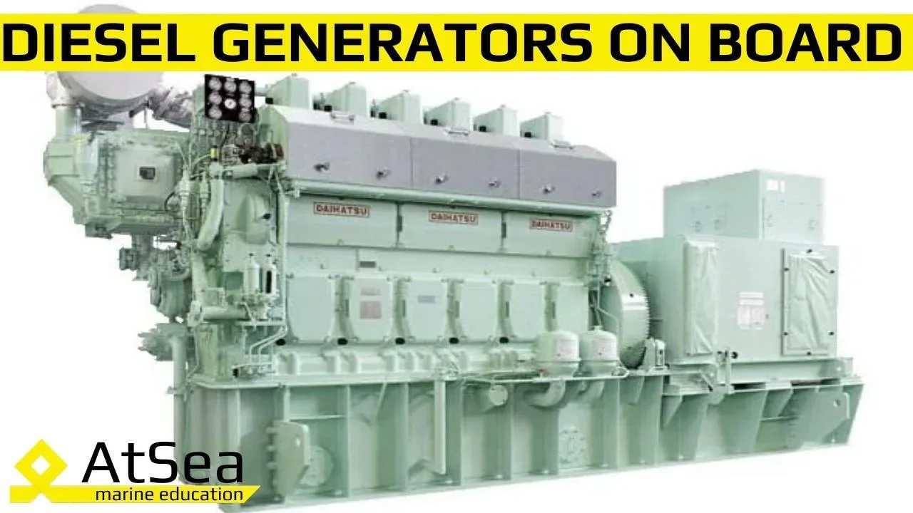 "Diesel Generators on board"