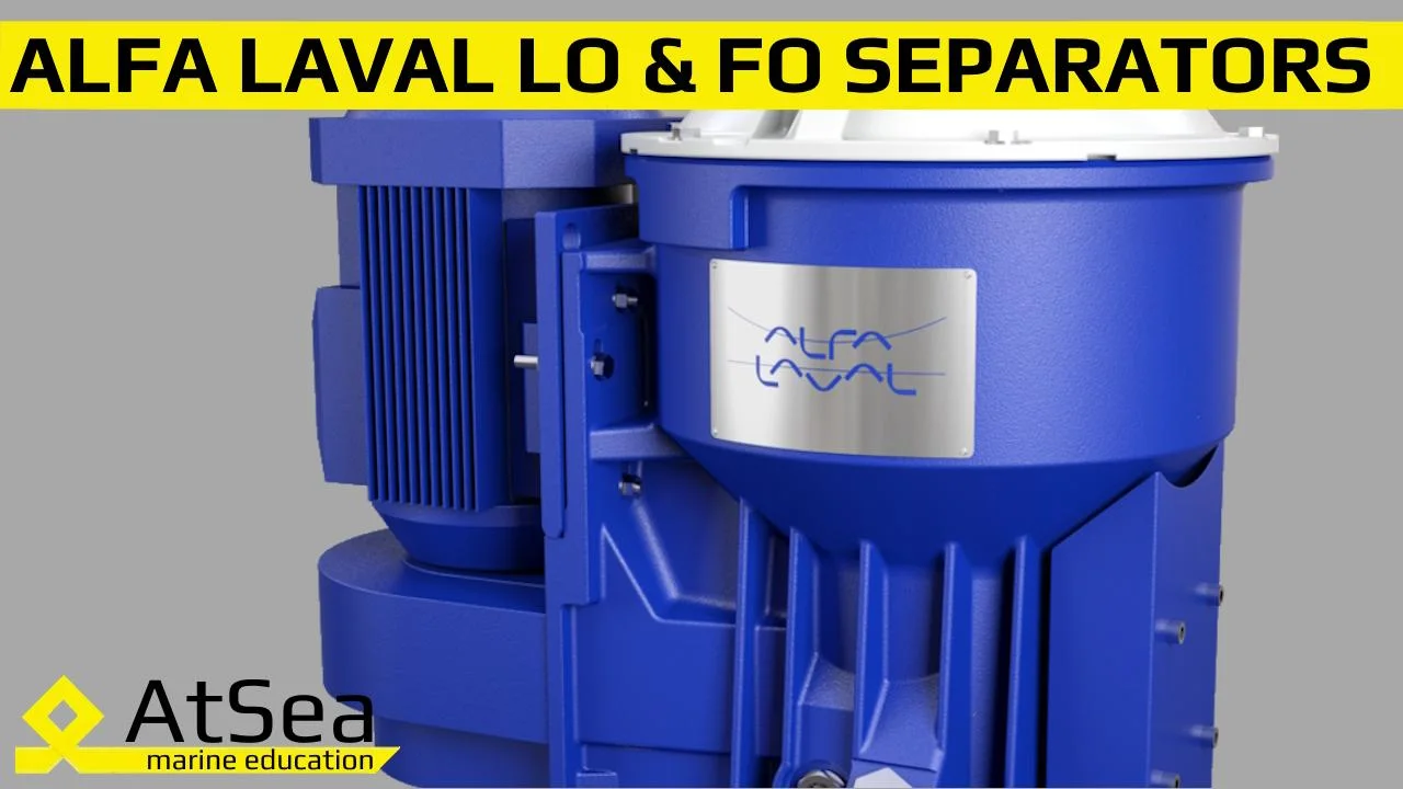 Fuel Oil and Lube Oil Separators on board